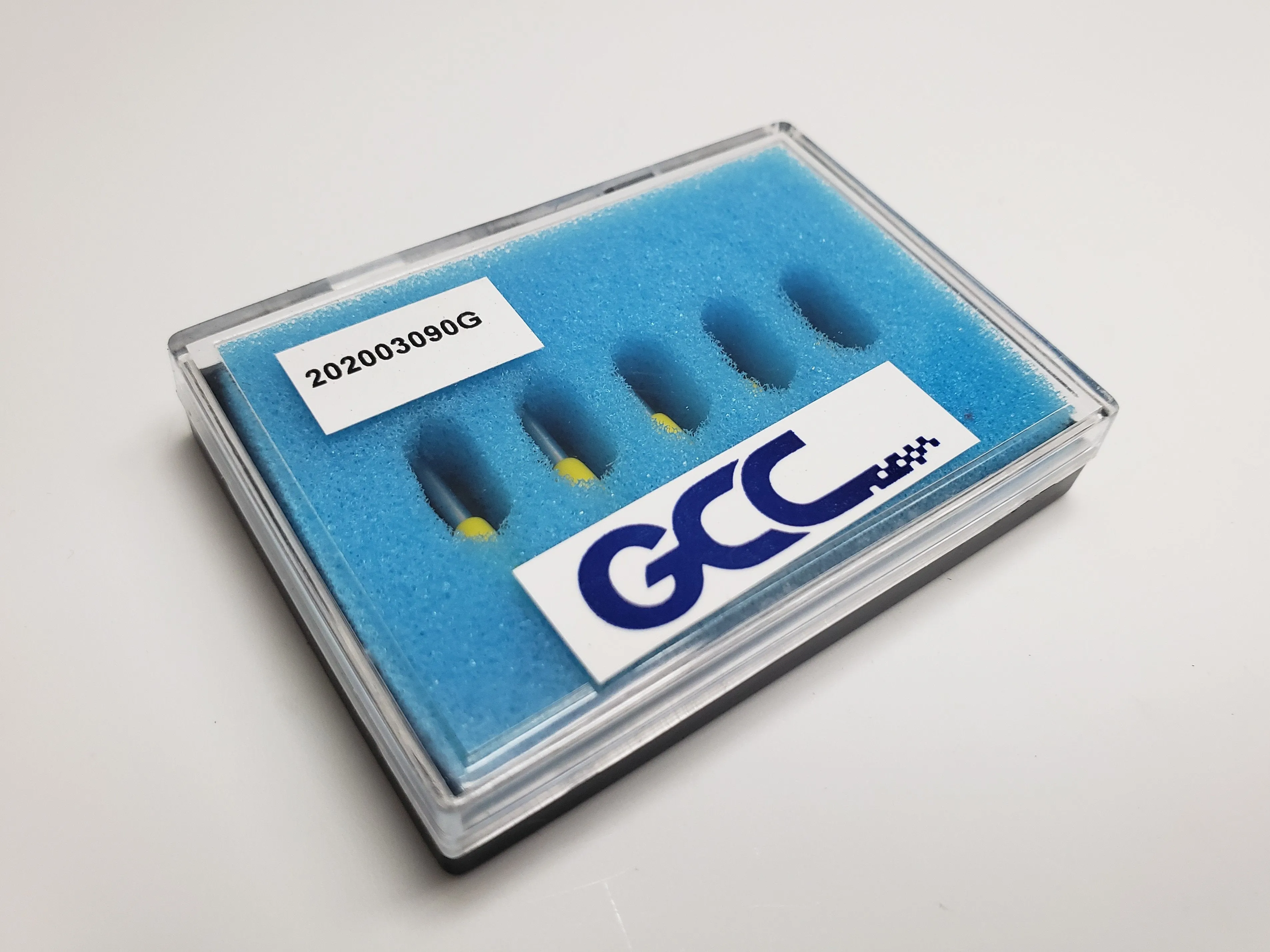 #202003090G Blade set, 25 DEGREE, Yellow-cap Blade 2.0mm diameter (5 pcs/pk)