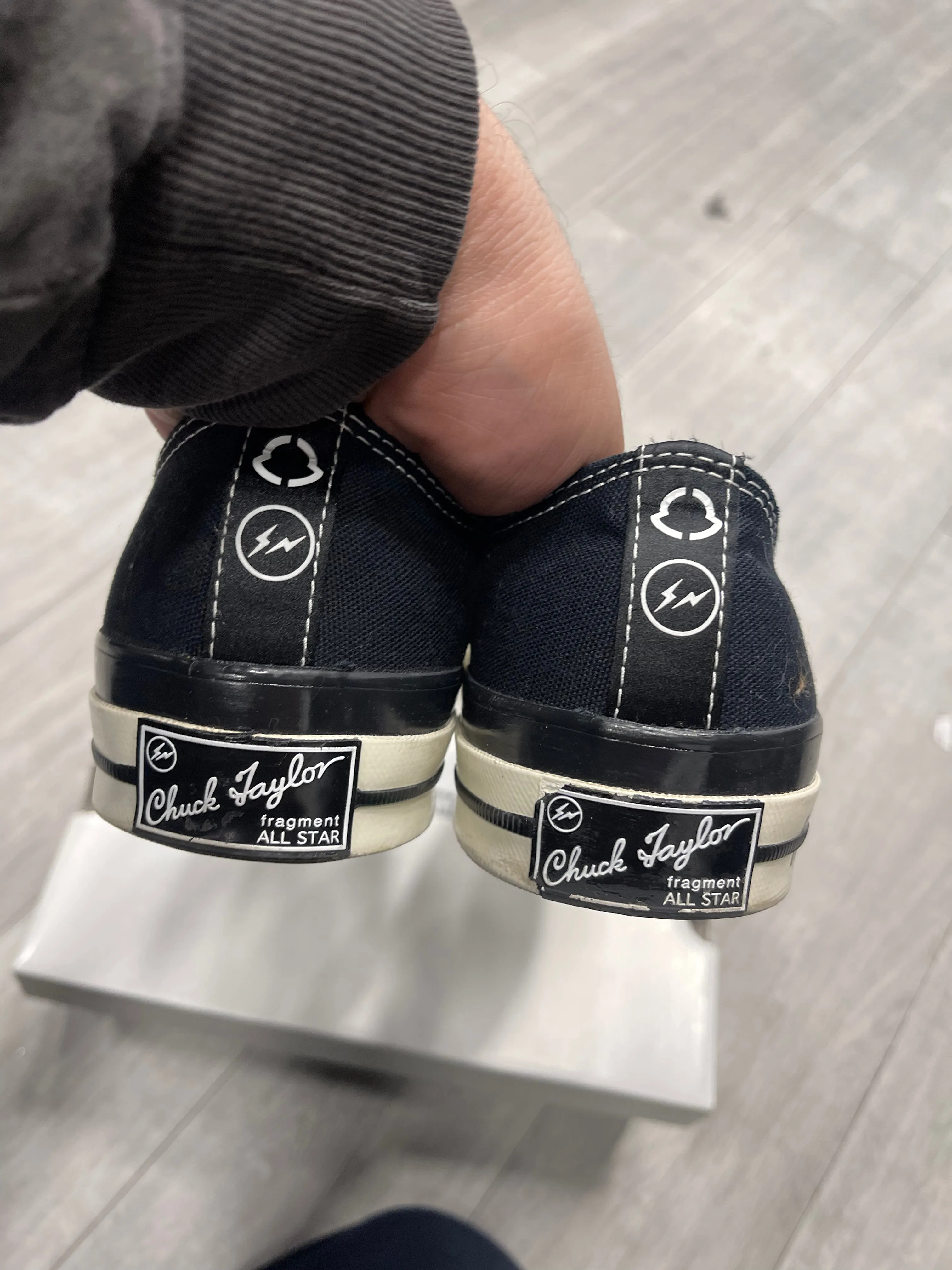 Converse X Fragment Moncler Size 9.5