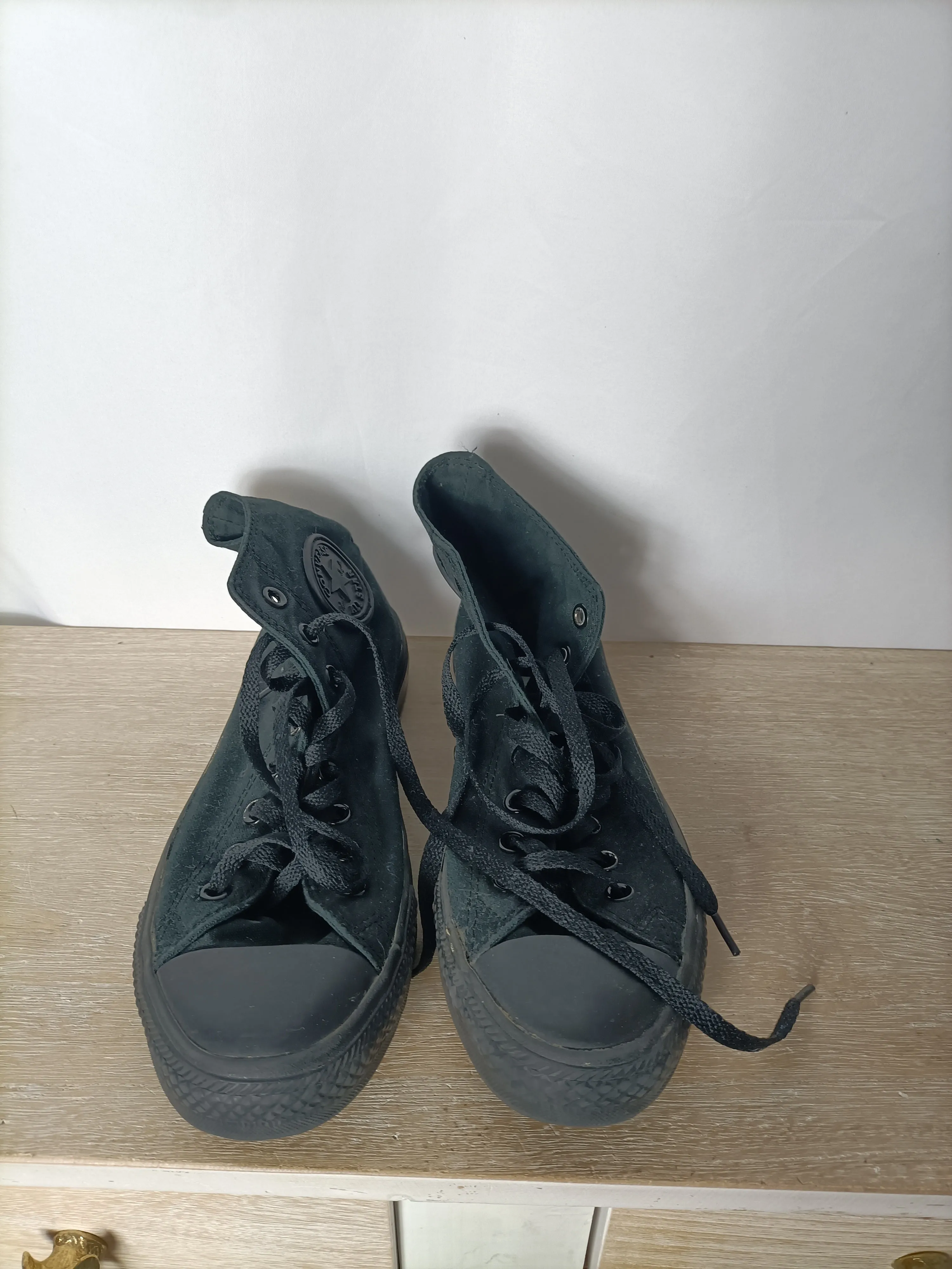 CONVERSE. Zapatillas negras T.41,5