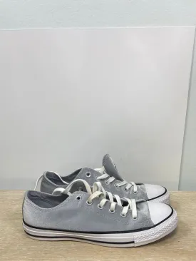 CONVERSE.Zapatillas grises terciopelo T.41 (tara)