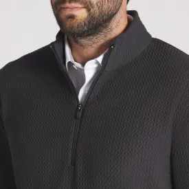 Puma Mens Boulder Black Golf 1/4 Zip