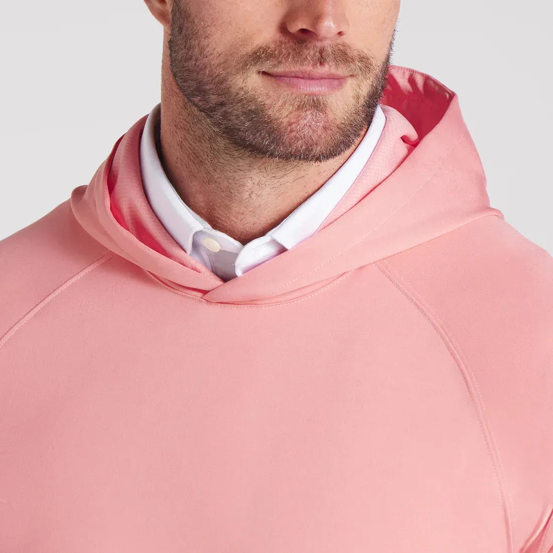 Puma Mens Cloudspun Tech Pink Fruit Golf Hoodie