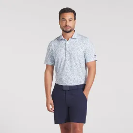 Puma Mens Peaceful Blue Puma X AP Sketch Polo
